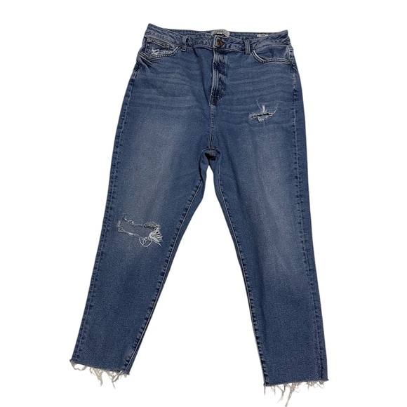 NEW LOOK CURVES TORI SIZE 18 MOM JEANS - Picture 2 of 6